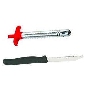 2158 Stainless Steel Electronic Gas Lighter And Knife (2 In 1) 2158 Stainless Steel Electronic Gas Lighter And Knife (2 In 1)